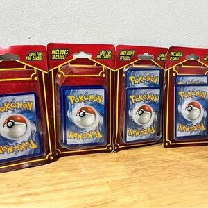 Pokemon Trading Cards - NEW 4 Packs